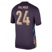 Maglie da calcio Inghilterra Cole Palmer #24 Seconda Maglia Europei 2024 Manica Corta